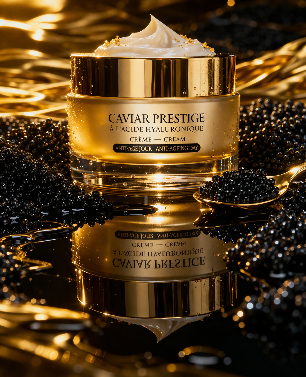 CRÈME ANTI-ÂGE DE JOUR - Caviar Prestige & Acide Hyaluronique
