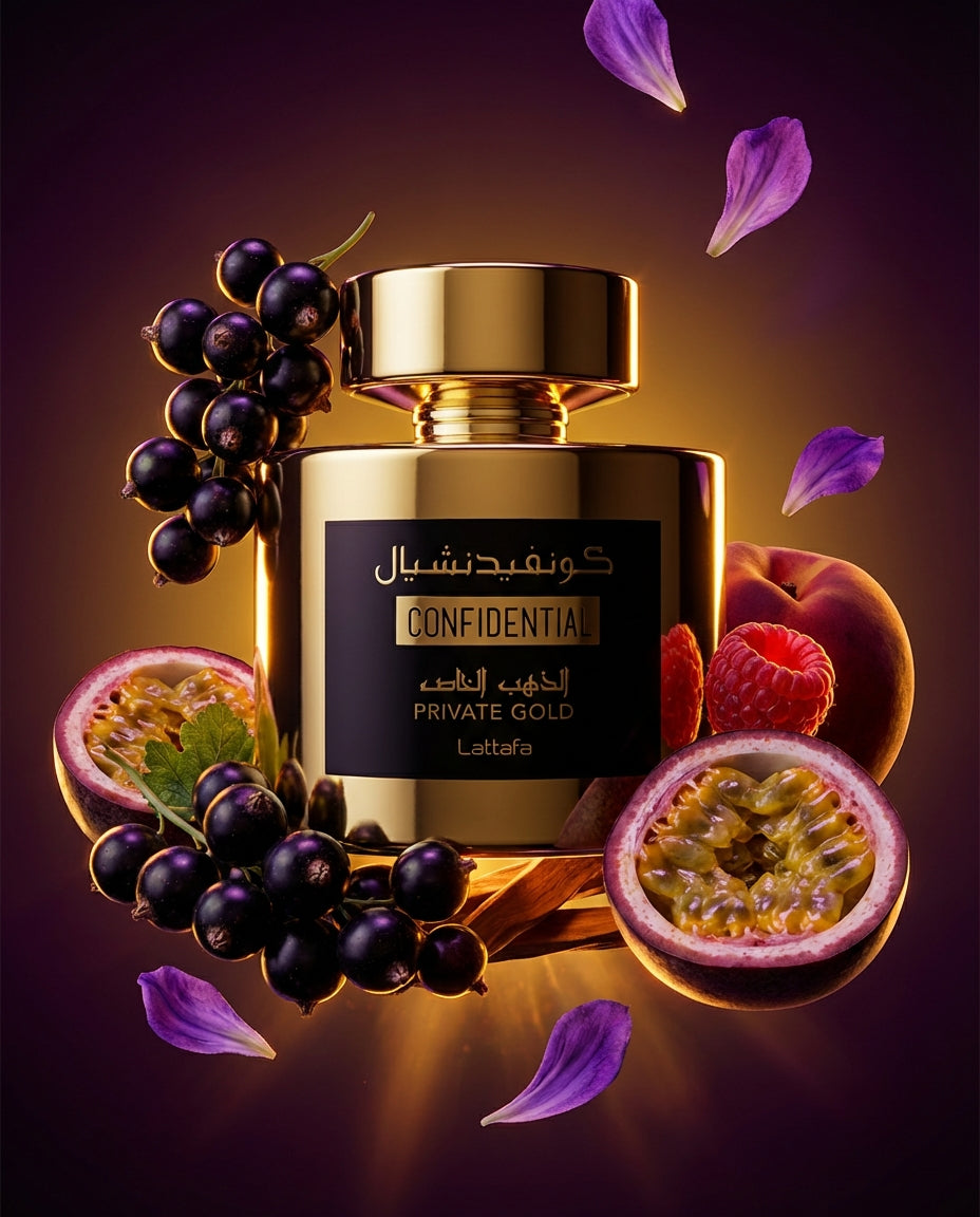 Confidential Private Gold – Lattafa | Eau de Parfum 100ml
