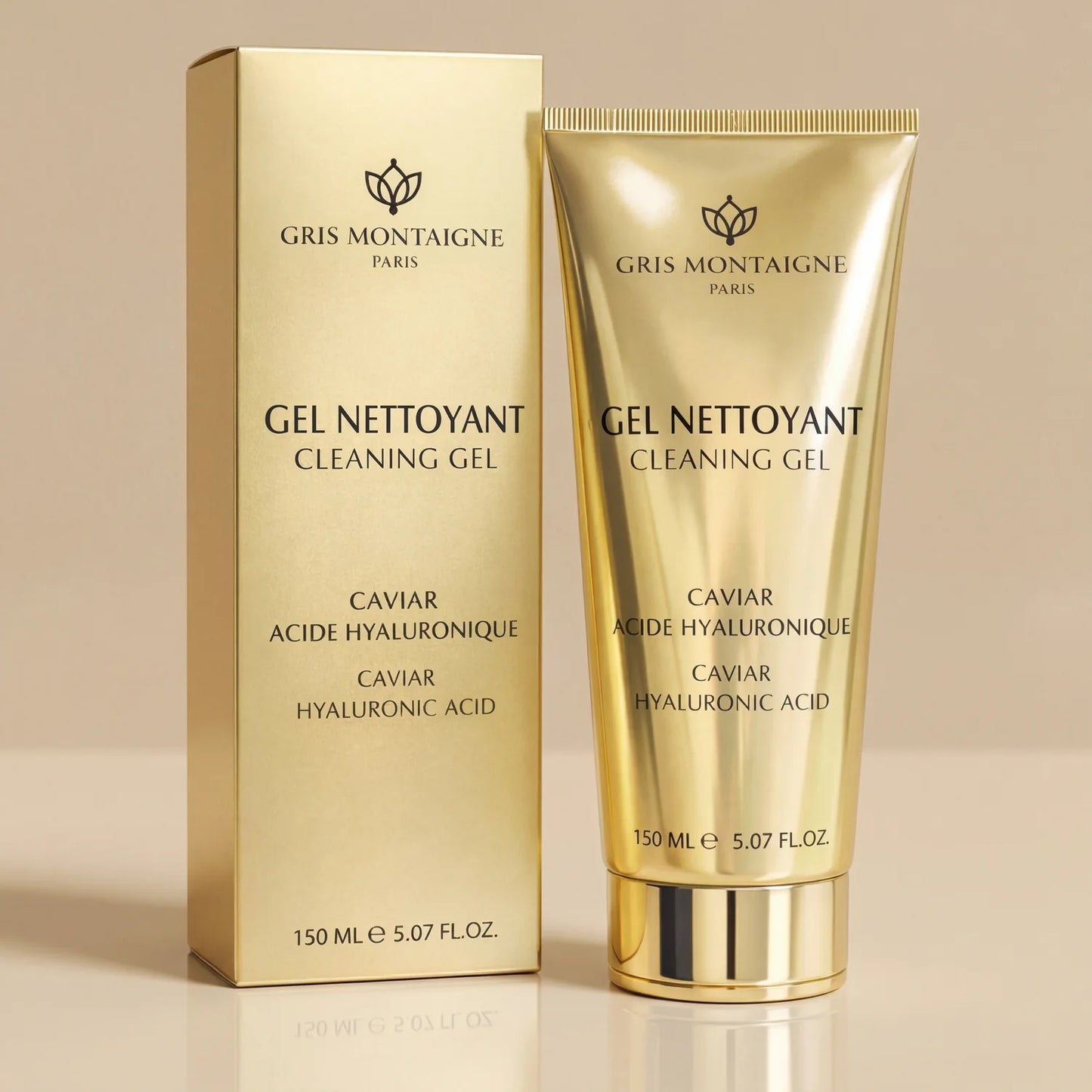 GEL NETTOYANT VISAGE - Caviar & Acide Hyaluronique