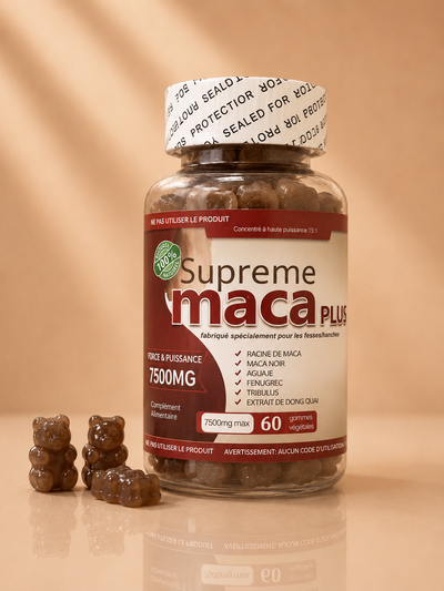 Gummies fessiers - Supreme Maca Plus – 7500 mg